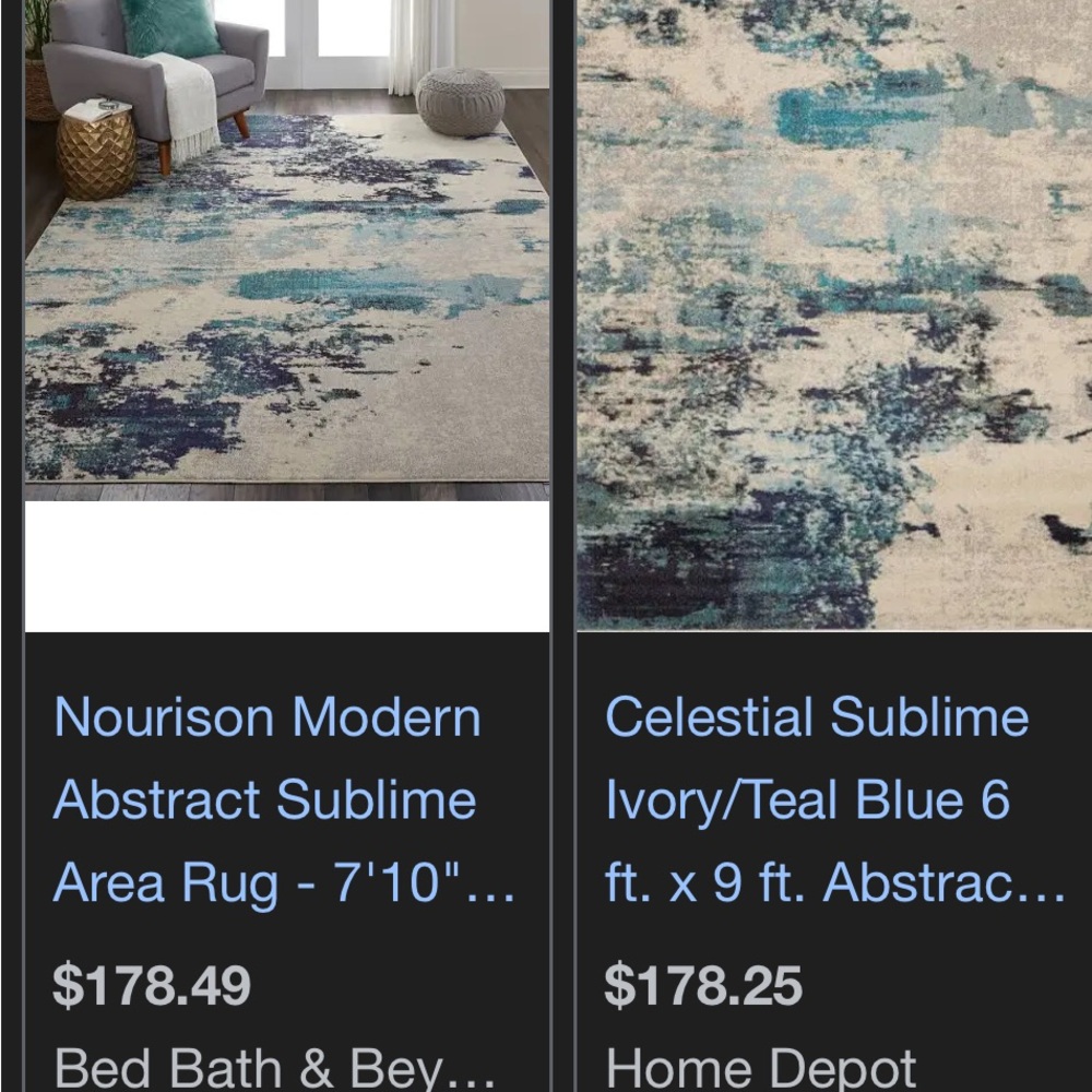 Rectangular Area Rug - Picture 3 of 3